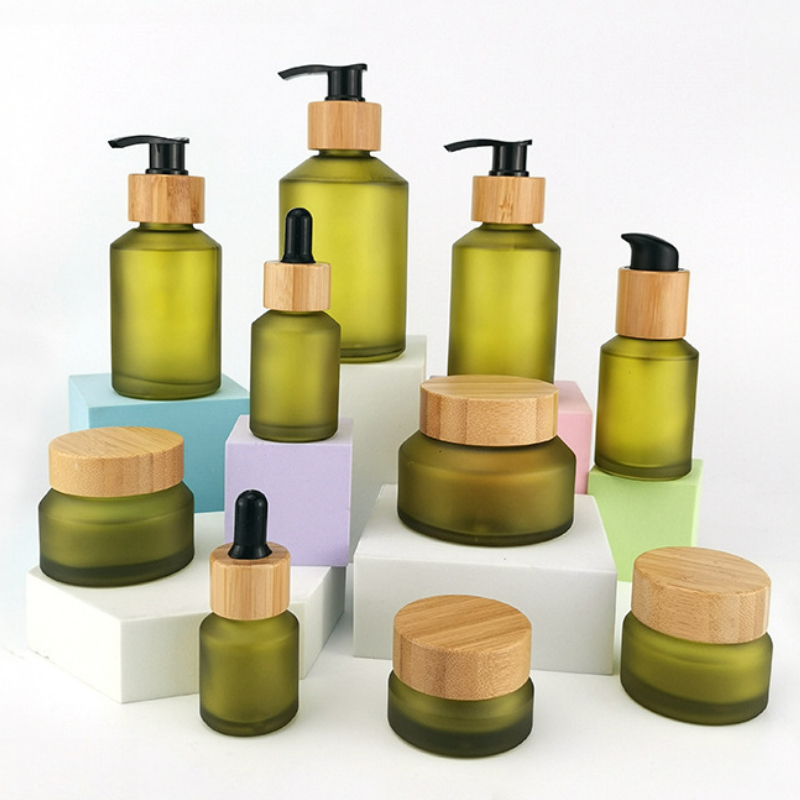 Perfume Fragrance World Aromatix X Xandal 100Ml Unisex - Natuurlijke Bamboe Parfumflesje Groen Glas Lege